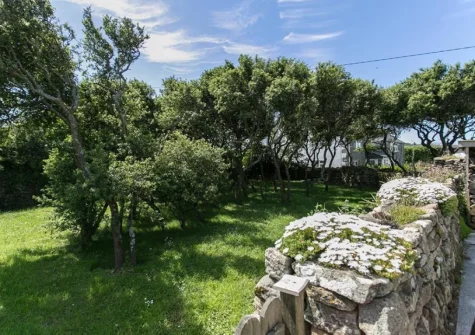 'The Thicket', a peaceful gated lawned garden, at 2 The Chapel, Rinsey