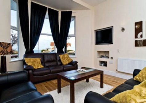 The living area @ 2 The Old Edwardian, Newquay