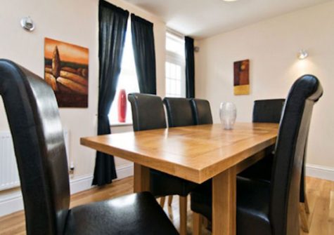 The dining area @ 2 The Old Edwardian, Newquay