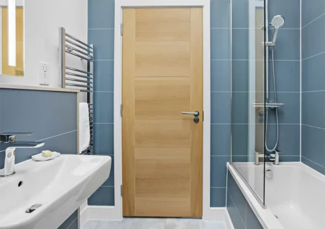 The bathroom at 2 The Vista, Willingcott, Woolacombe