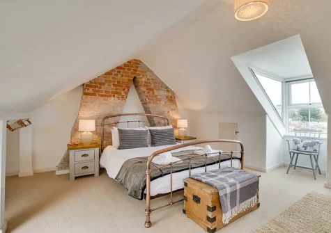 Bedroom #1 at 21 Trenwith Place, St Ives