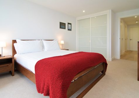 The bedroom @ 22 Ocean Gate, Newquay