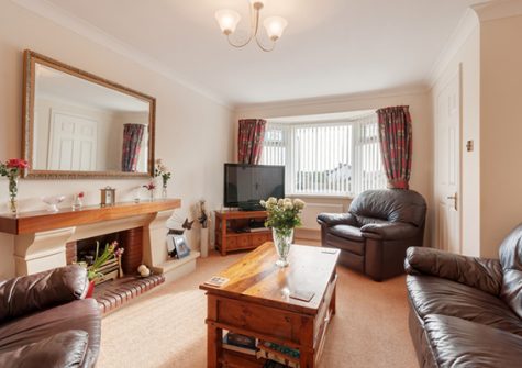 The living area @ 24 Steed Close, Paignton