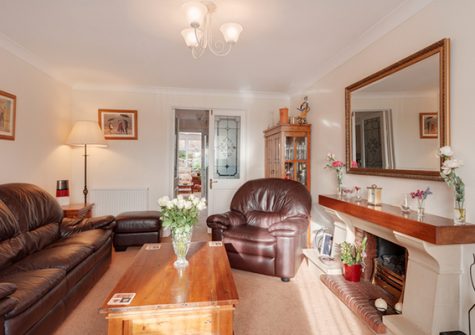 The living area @ 24 Steed Close, Paignton