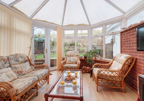 The conservatory @ 24 Steed Close, Paignton
