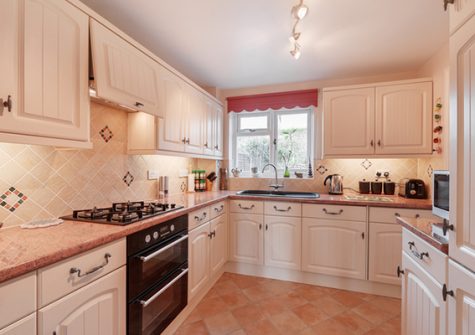 The kitchen @ 24 Steed Close, Paignton