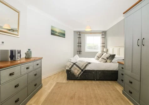 Bedroom #1 at 25 The Waves, Tregurrian