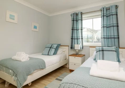 Bedroom #2 at 25 The Waves, Tregurrian