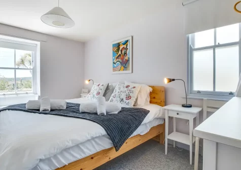 Bedroom #2 at 26 Chapel Street, Penzance