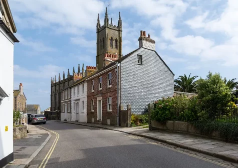 26 Chapel Street, a handsome Georgian townhouse, is situated on a quiet road in the heart of Penzance