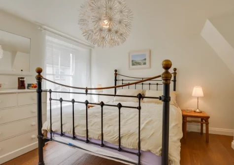 Bedroom #1 at 26 Church Lane, Padstow