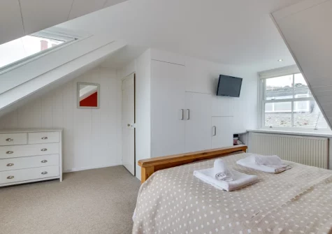 Bedroom #1 at 26 Wesley Place, St Ives