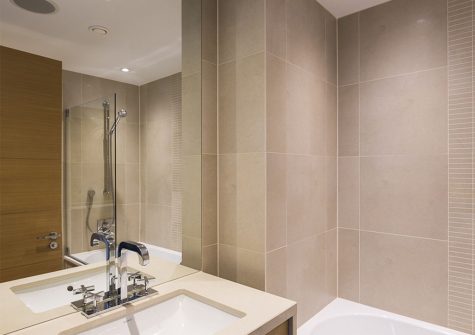 Bedroom #1 en-suite at 28 Dart Marina, Dartmouth