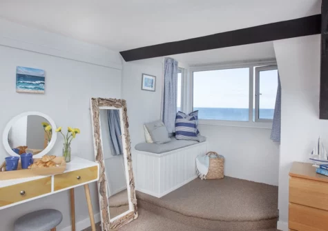 Bedroom #1 at 3 Bayview, Torcross