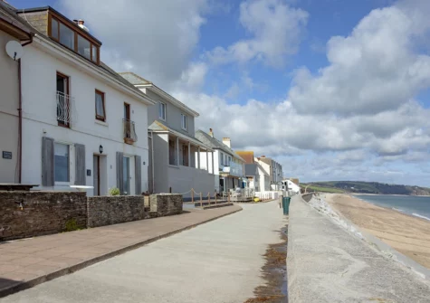 3 Bayview is one of a handful of properties that sit right on the seafront at Torcross