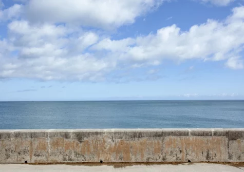 The beach and water are mere metres from the front door at 3 Bayview, Torcross