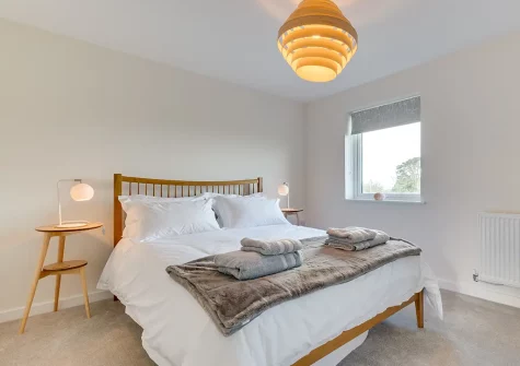 Bedroom #1 at 3 Boathouse Terrace, St Eval