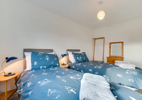 Bedroom #2 at 3 Boathouse Terrace, St Eval