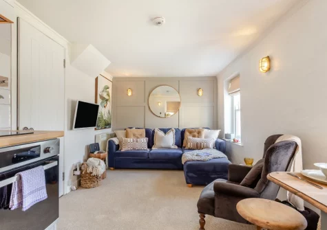 The living, dining area & kitchen at 3 Copper Kettle, St Ives