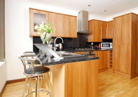 The kitchen @ 3 High Gables, Paignton