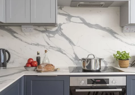 The kitchen at 3 Oasis Sands, Newquay