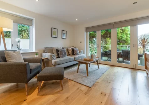 The living area at 3 Sandy Lane, Carbis Bay
