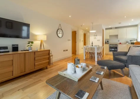 The living area at 3 Sandy Lane, Carbis Bay