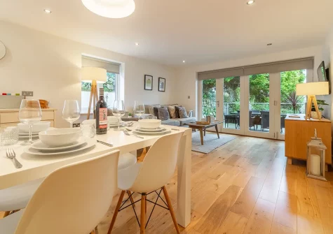 The dining area at 3 Sandy Lane, Carbis Bay