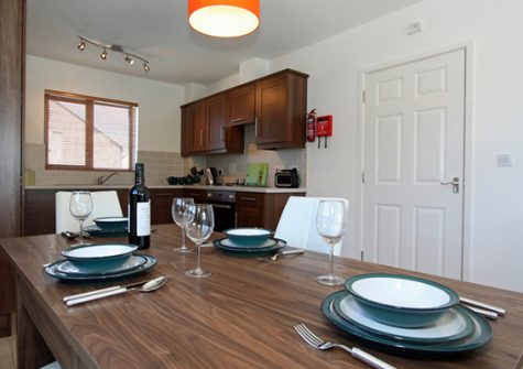 The dining area @ 3 Waterwheel Apartments, Charlestown