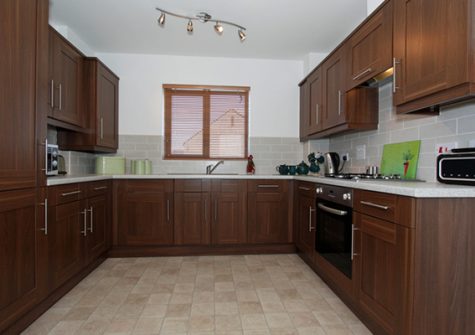 The kitchen @ 3 Waterwheel Apartments, Charlestown