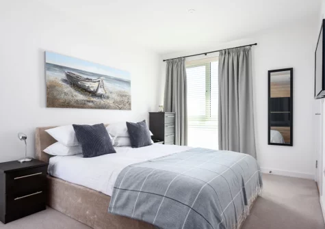 Bedroom #1 at 32 One Lusty Glaze, Newquay