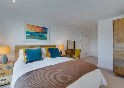 Bedroom #1 at 34 The Dunes, Perranporth