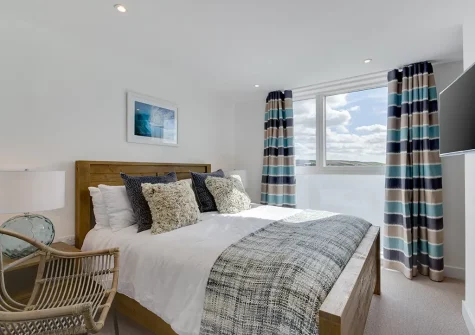 Bedroom #2 at 34 The Dunes, Perranporth