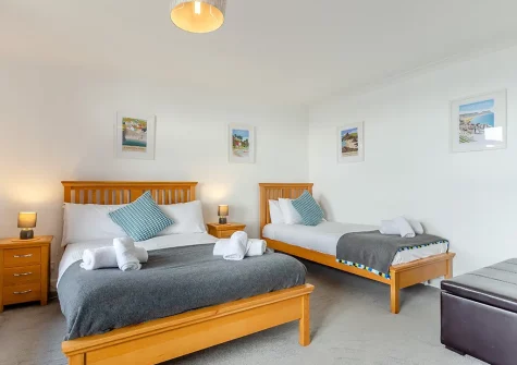 Bedroom #2 at 4 Admiralty Court, Looe
