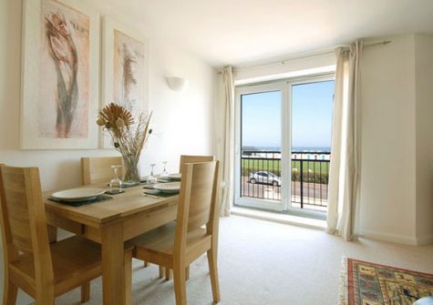 The dining area @ 4 Belvedere Court, Paignton