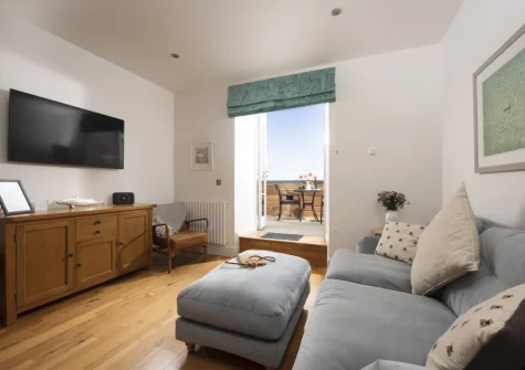 The living area at 4 Fernhill, Carbis Bay