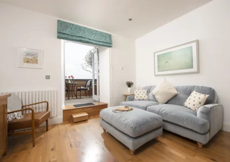 The living area at 4 Fernhill, Carbis Bay
