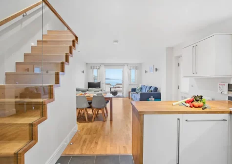 The kitchen at 4 Out Of The Blue, Croyde