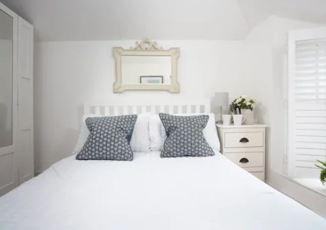 Bedroom #2 at 4 Quayside, Fowey