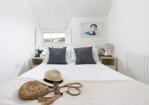 Bedroom #3 at 4 Quayside, Fowey