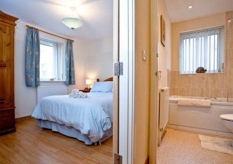 The hallway at 4 Richmond House, Dawlish
