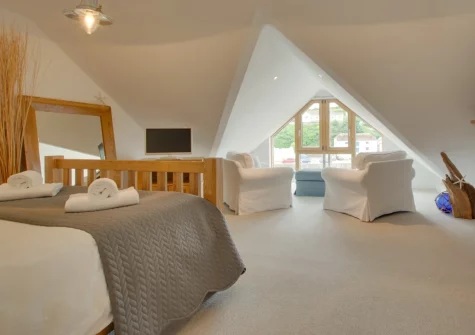 Bedroom #1 at 4 St Elvans Courtyard, Porthleven