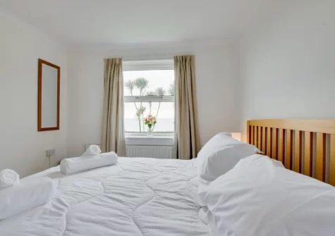 Bedroom #1 at 4 Withey Cottages, Perranuthnoe