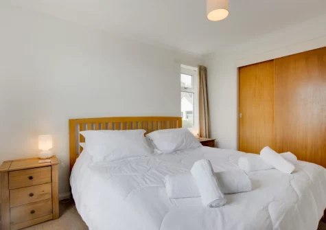 Bedroom #1 at 4 Withey Cottages, Perranuthnoe