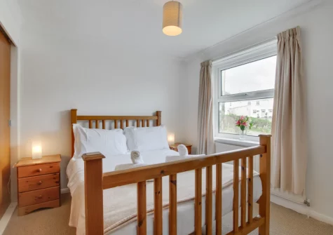 Bedroom #2 at 4 Withey Cottages, Perranuthnoe