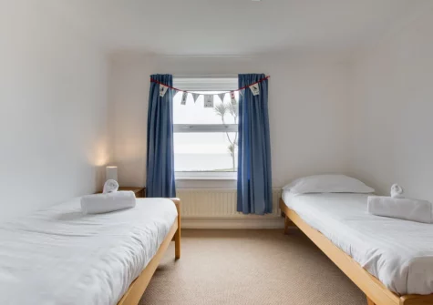 Bedroom #3 at 4 Withey Cottages, Perranuthnoe