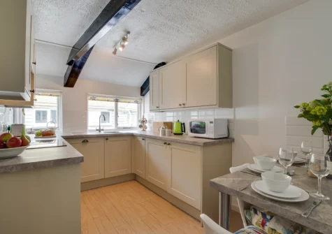 The kitchen & dining area at 41 Back Road West, St Ives