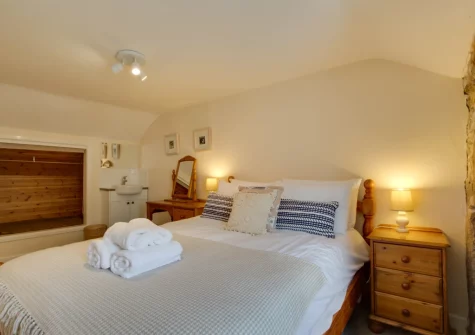 Bedroom #1 at 41 Back Road West, St Ives