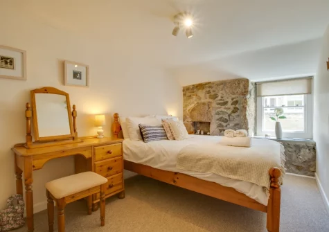 Bedroom #1 at 41 Back Road West, St Ives