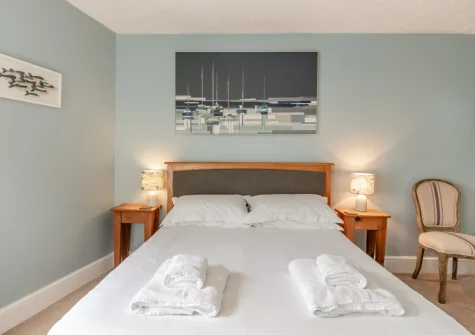 Bedroom #1 at 45 North Street, Fowey
